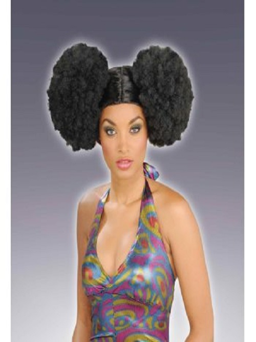 1970's wig afro puffs
