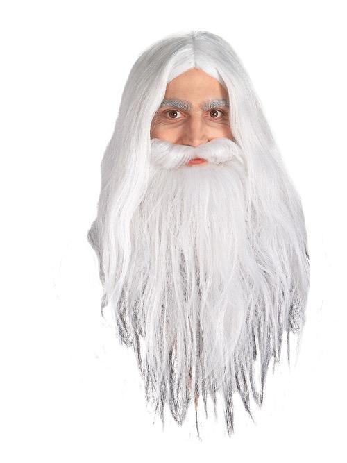 gandalf wig and beard set from lord of the rings