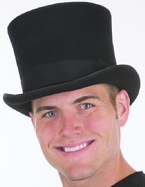 quality wool top hat