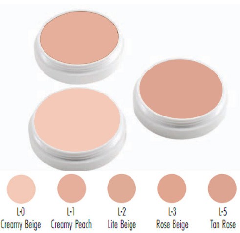 Ben Nye Creme Foundation Color Chart