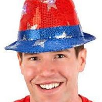 Fedora Patriotic Hat