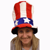 Uncle Sam Patriotic Hat