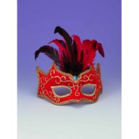 Masquerade Red Mask
