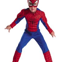 Spiderman with muscle chest (child)