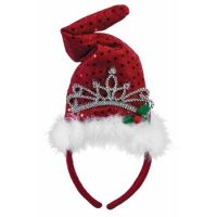 Christmas Santa Headpiece with Tiara