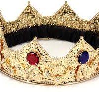 Metal King or Queen Crown