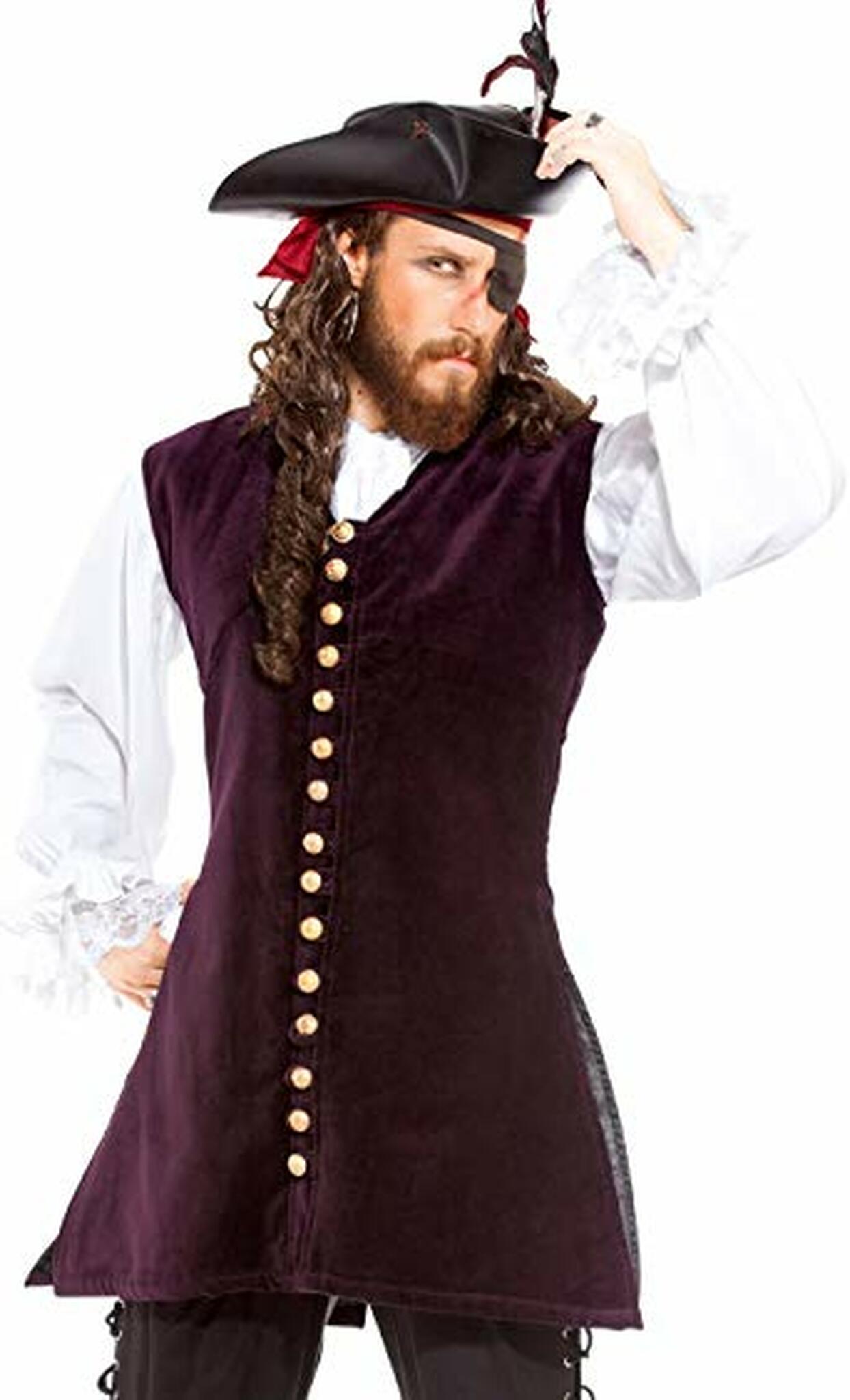 Molesto Polémico sensibilidad Captain Anstin Pirate Vest - Kostume Room