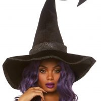 Bewitched velvet witch hat